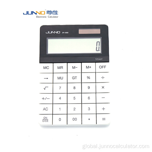 Solar Calculator Two energy 12-bit large-screen desktop electronic calculator Manufactory